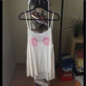 Wildfox Swim High Low Coverup